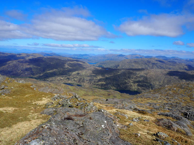 Loch Morar and Meith Bheinn. Knoydart beyond