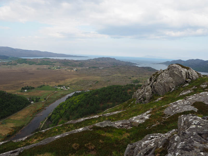 Meall Bun na h-Aibhne and South Channel