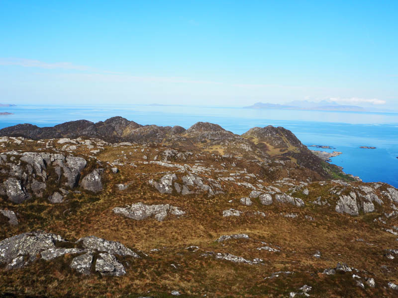 Tumps west side of Eilean Shona