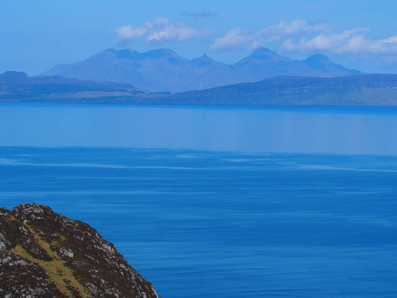 Isles of Eigg and Rum zoomed