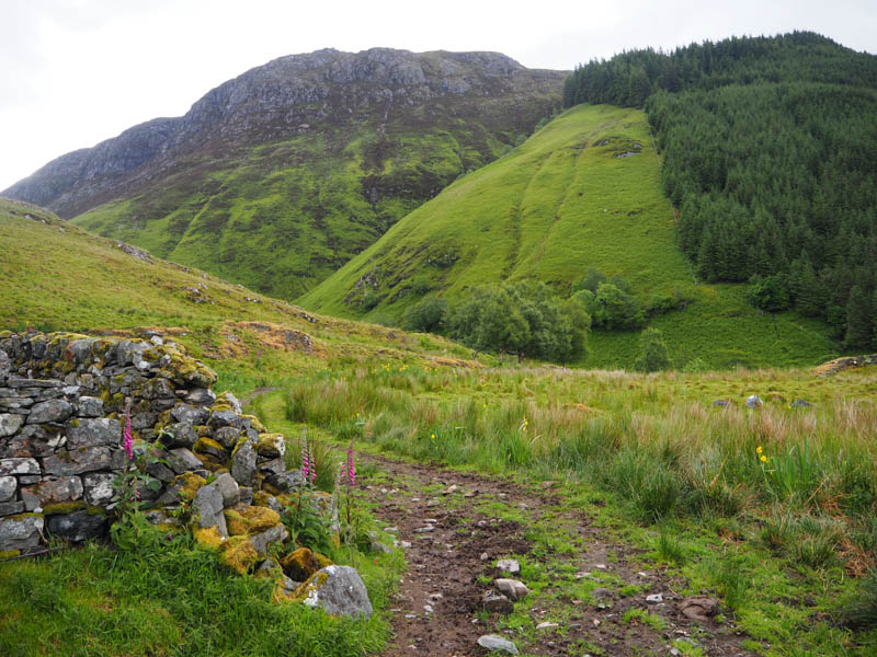 Direst route to Sgurr an Uillt Tharsuinn