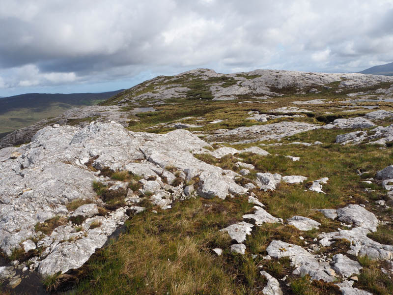 Heading to summit Sgiath-bheinn an Uird