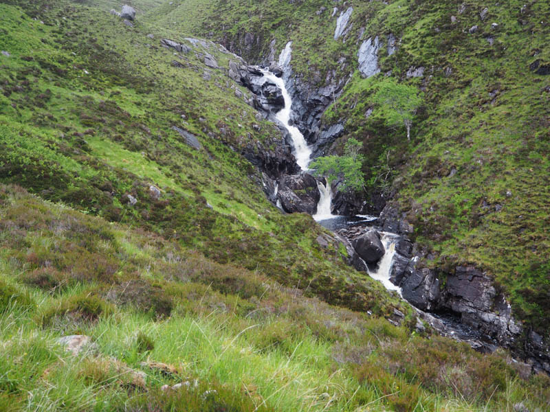 Another waterfall on An Leth-allt