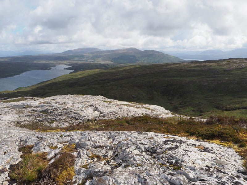 Head of Loch Eishort. Ben Aslak beyond