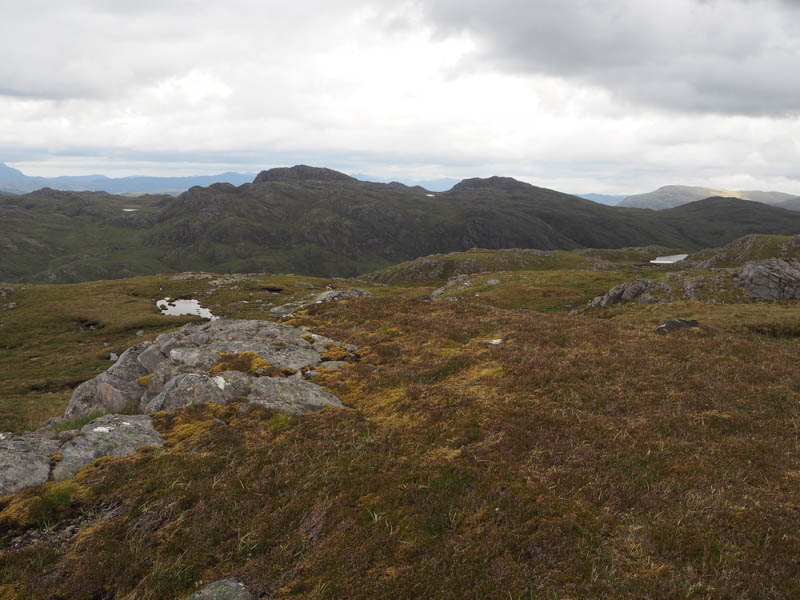 Boc Mor and Carn Bad a' Chreamha