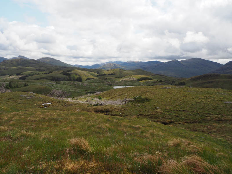 Carn Loch an Droighinn beyond Loach an Iasaich