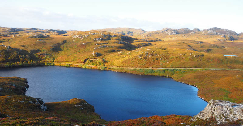 Loch Cnoc a' Phreasain Challtuinne