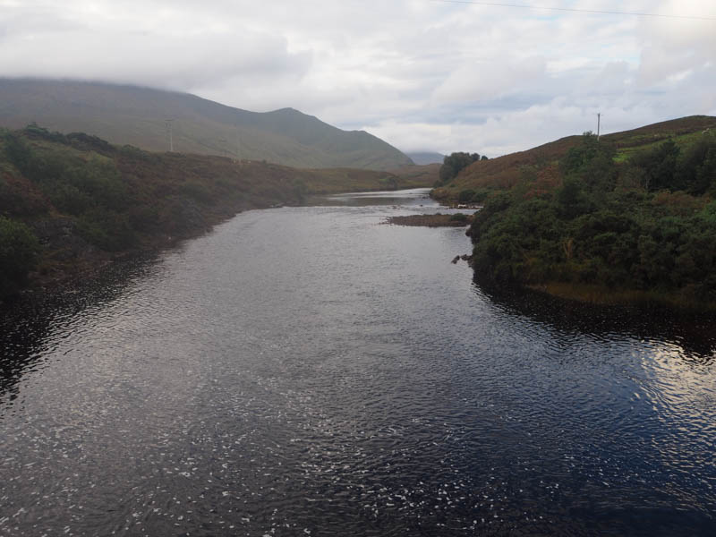 River Dionard south from footbridge