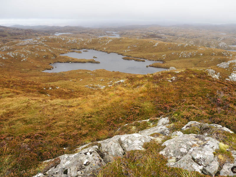 Unnamed lochan north-east of Creag a' Bhadaidh Daraich