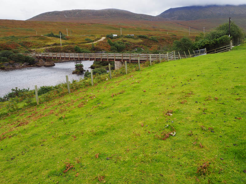 Footbridge across River Dionard