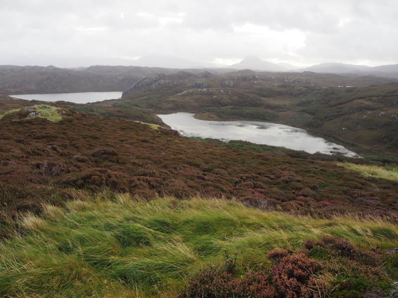 Loch Leathad nan Cruineachd and Lochan Sgeireach