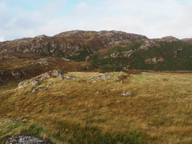 North from Parc a' Chladaich