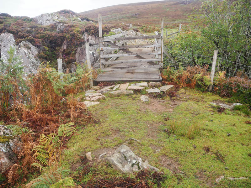 Bridge over Grudie River