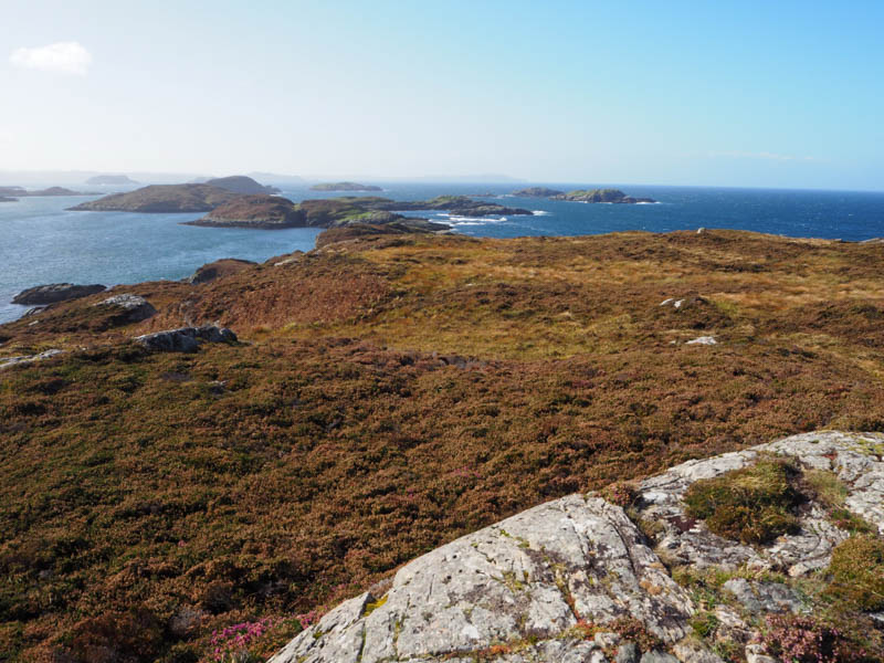 Islands beyond Badcall Bay