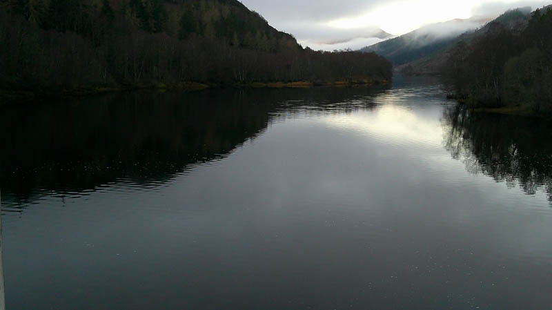 Loch Meig from dam