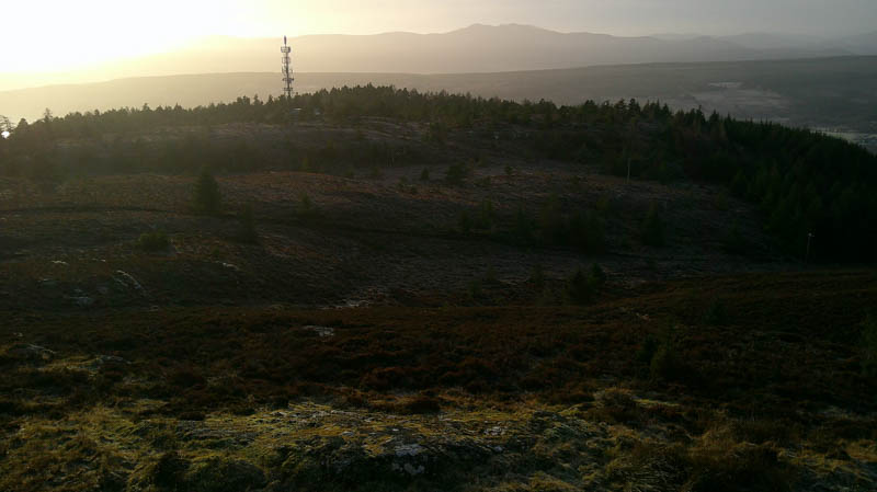 Comms tower Sidhean Mor