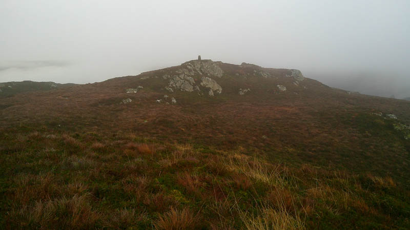 Trig Point Meall a' Cholumain Nort-East Top