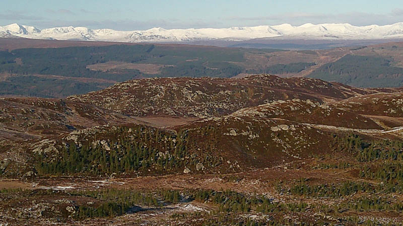 Glen Affric Hills zoomed