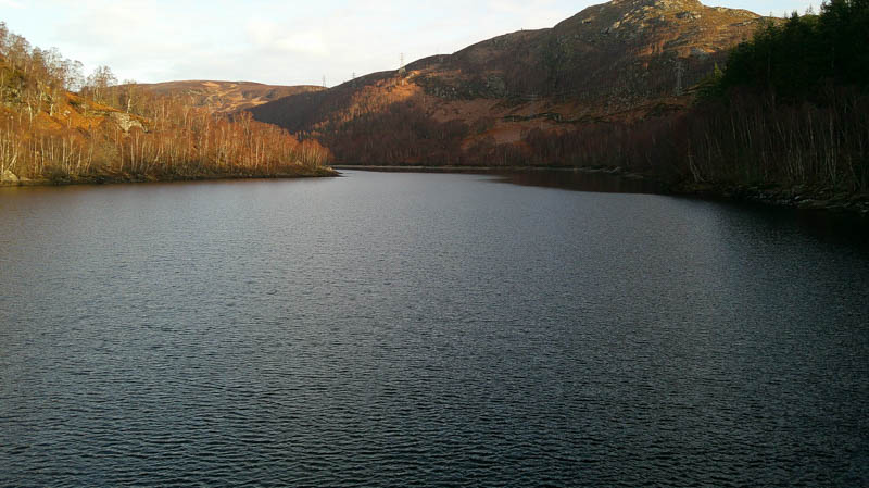 Loch Luichart from dam