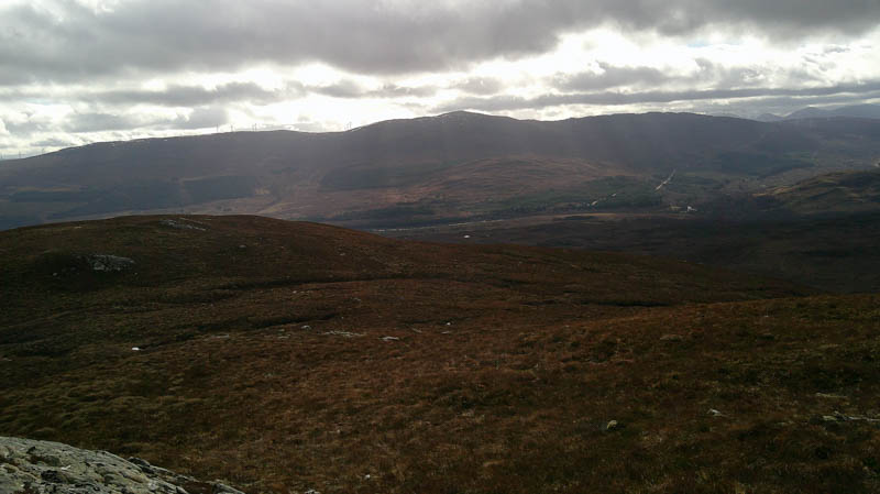 Across Glen Moriston to Meall Dubh