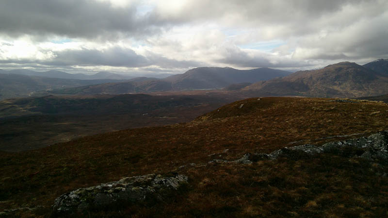 Beinn Loinne above Loch Cluanie