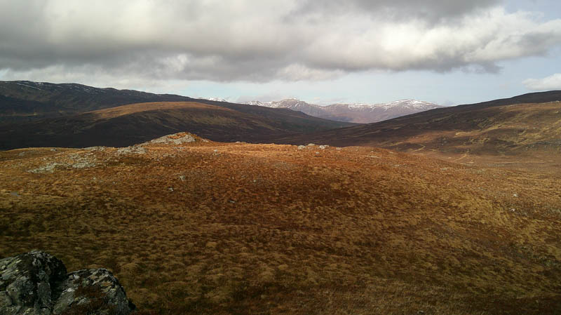 Glen Affric Hills in distance