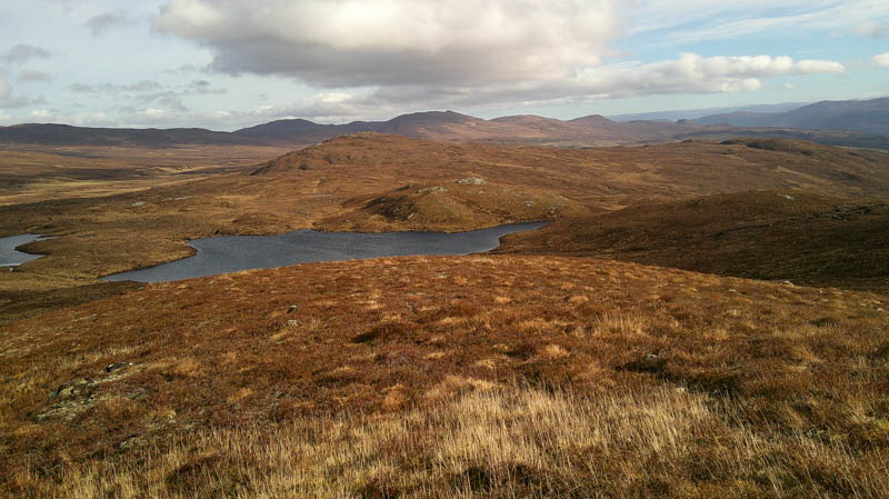 Loch Beinn an t- Sithein and Carn a' Chaochain Chruaidh