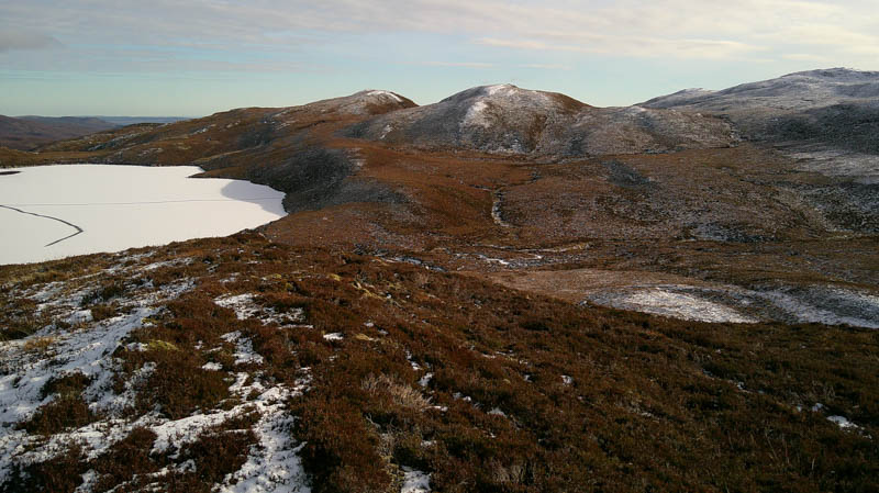 Druim a' Ghiubhais and Meall Loch a' Bhealaich