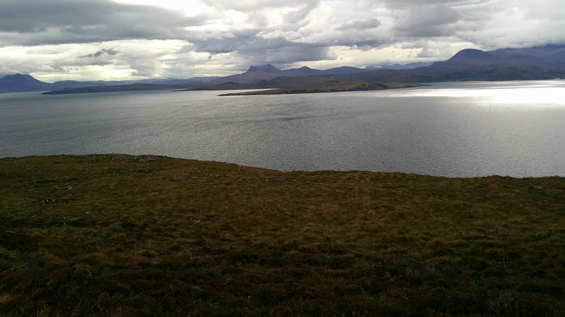 Gruinard Island and Beinn Ghobhlach