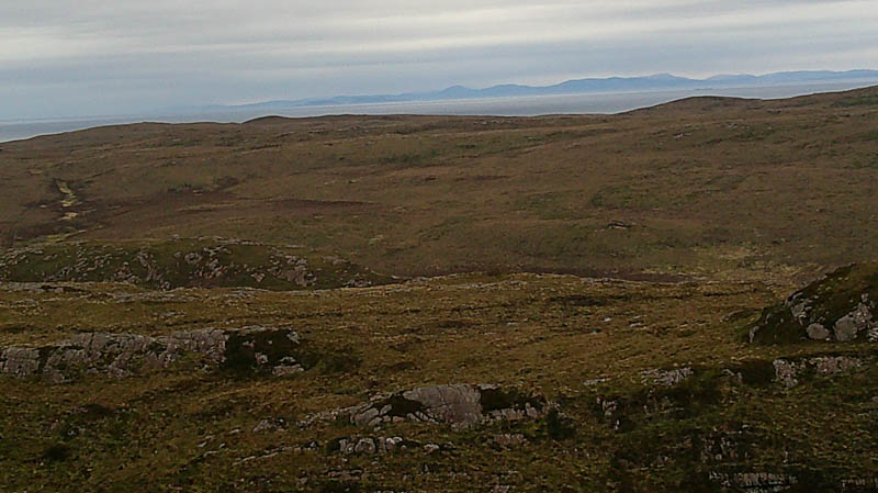 Isle of Harris in the distance
