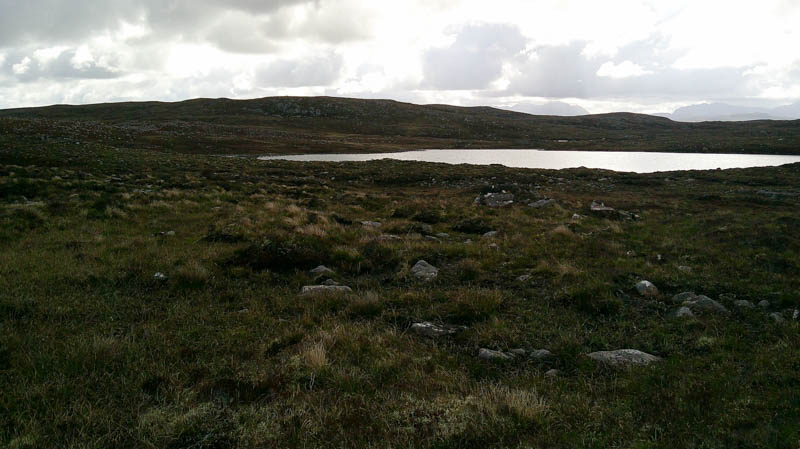 Loch na Sgaireig Mor and Meall an t-Slagain