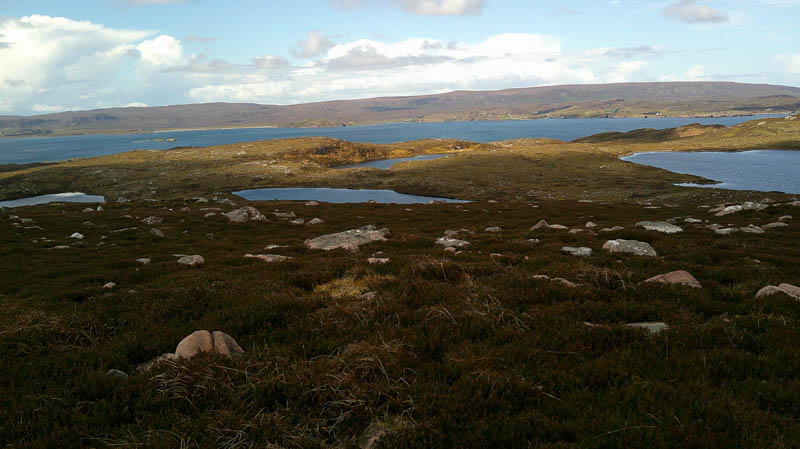 Across Loch Ewe to Mellangaun