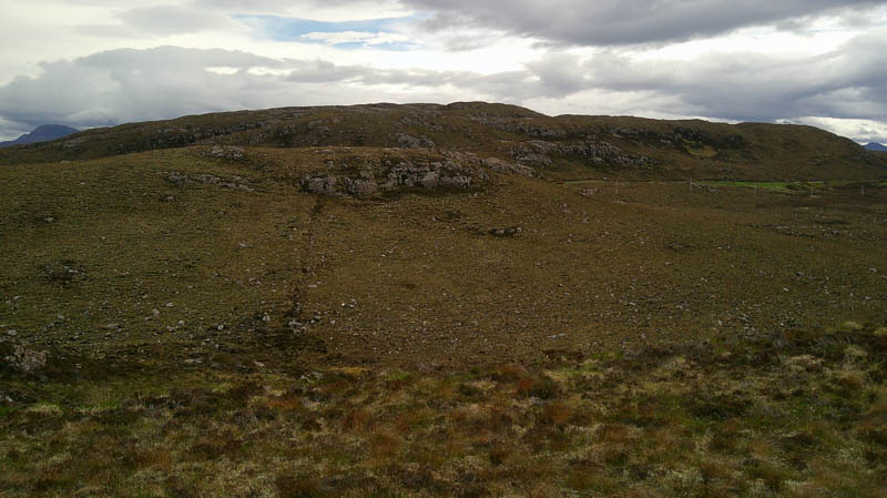 Meall nan Eileanan Bana. Meall a' Ghruagaich beyond