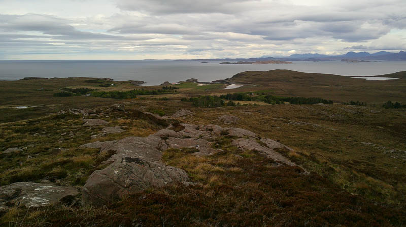 Meall na Creige Moire and the Summer Isles