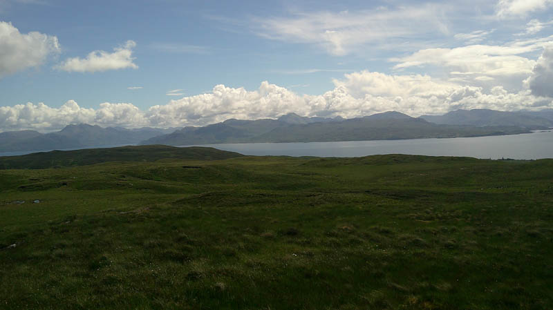Across Sound of Sleat to Knoydart