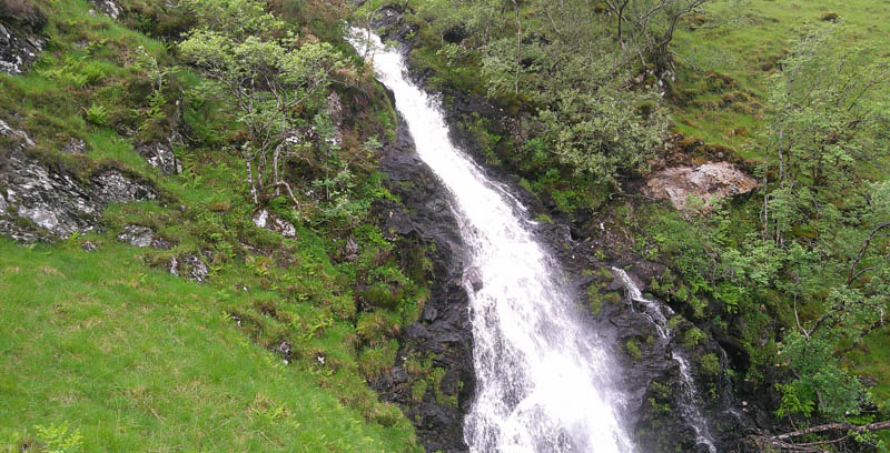 Waterfall Allt Sgairt Lair