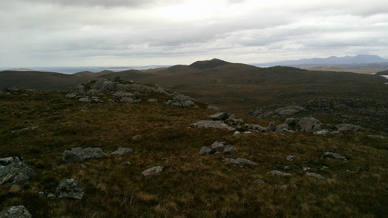 Route to Beinn Dearg Bad Chailleach