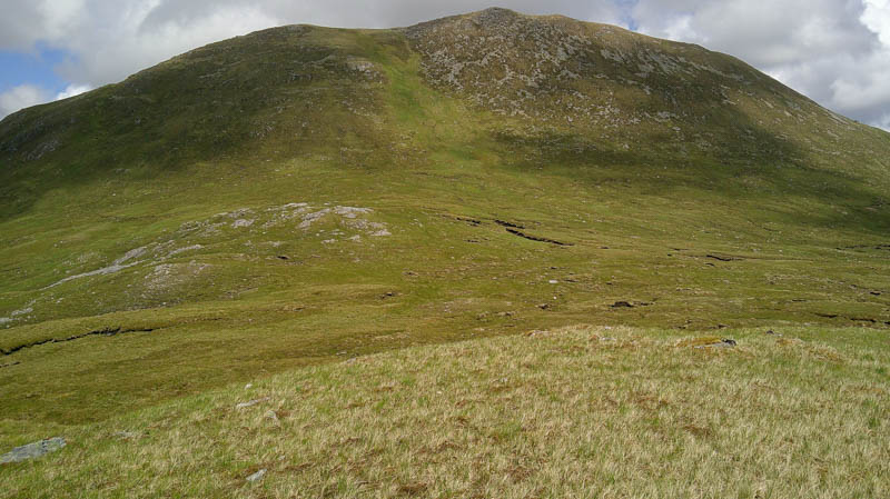 Route to summit of An Cruacha