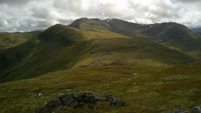 Stuc Fraoch Choire, Stuc Mor, Stuc Beag and Sgurr nan Ceathramhnan