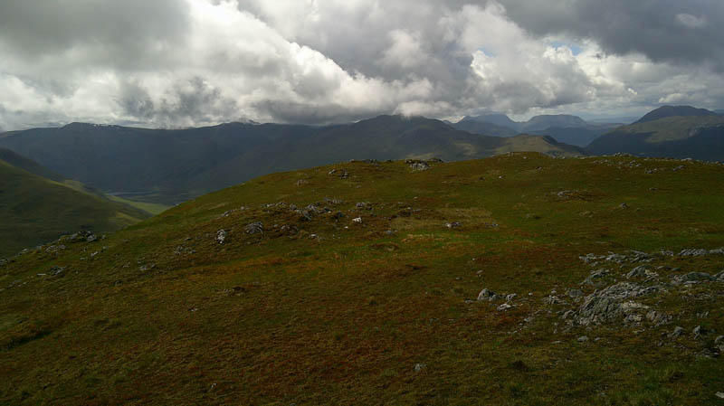 Across Gleann Gaorsaic to A' Ghlas-bheinn