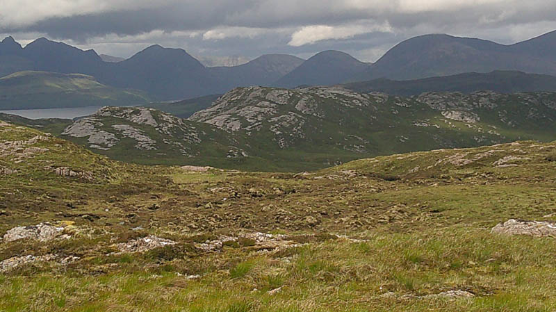 Red Cuillin - zoomed