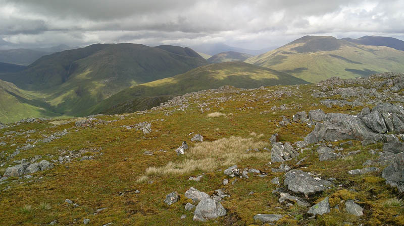 Aonach Buidhe, An Cruachan, Carn Breabag and An Socach