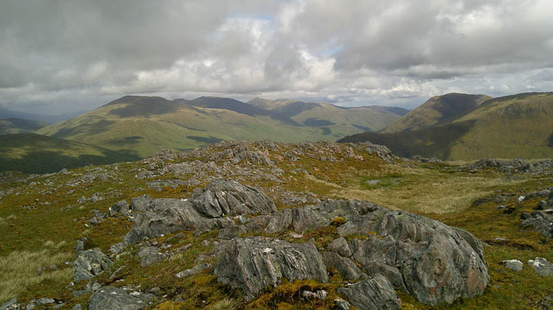 An Socach, An Riabhachen and Sgurr na Lapaich
