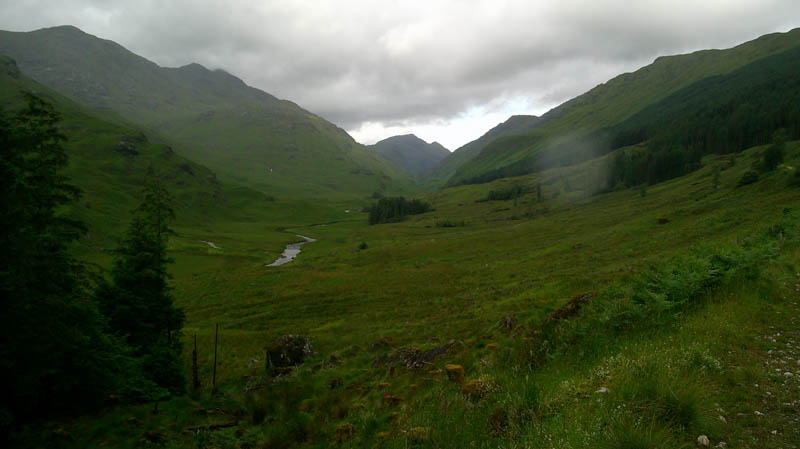 Glen Pean. An Stac in the distance