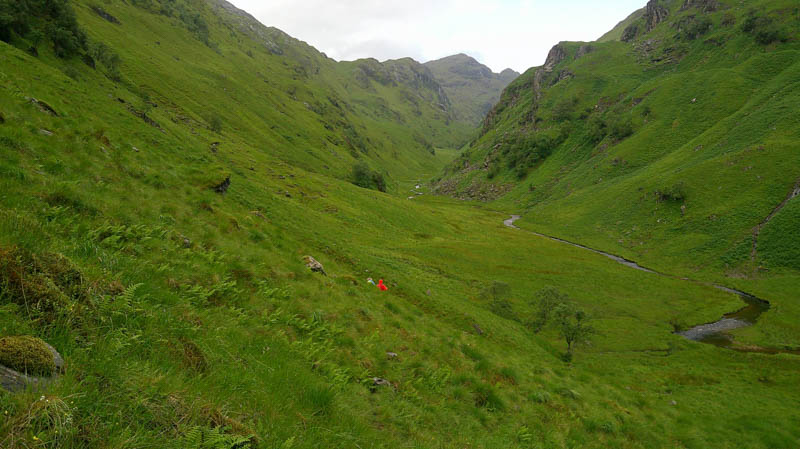 Upper Glean Pean. An Stac still some distance away