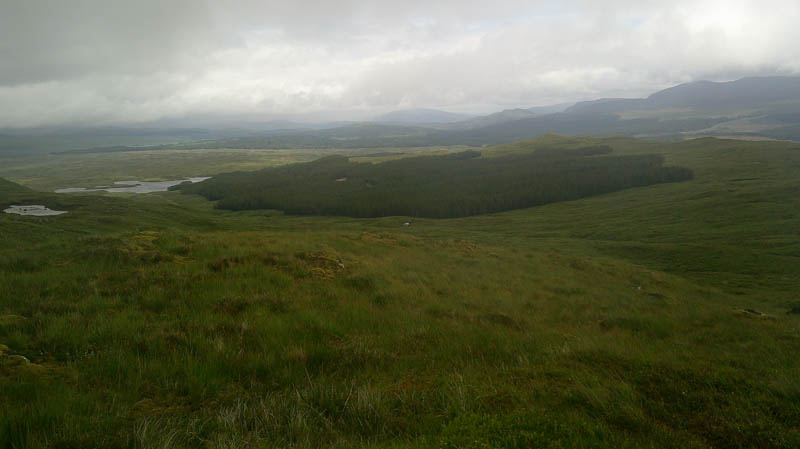 Lochan Coire na Meinne and Rannoch Forest