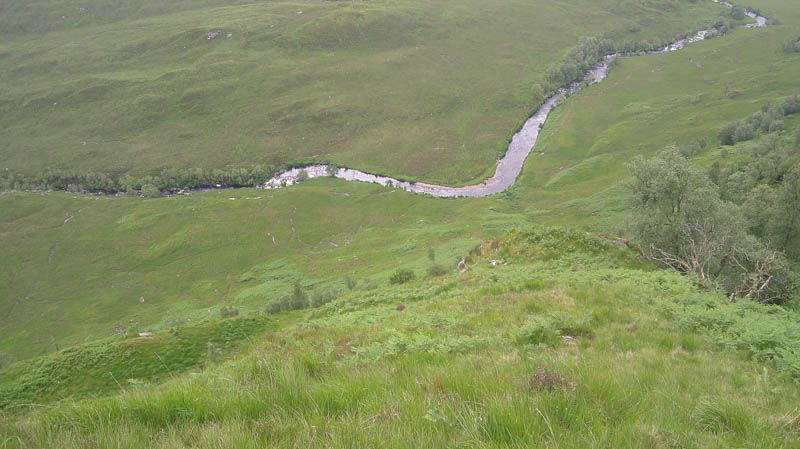 Abhainn Rath and steep ascent route