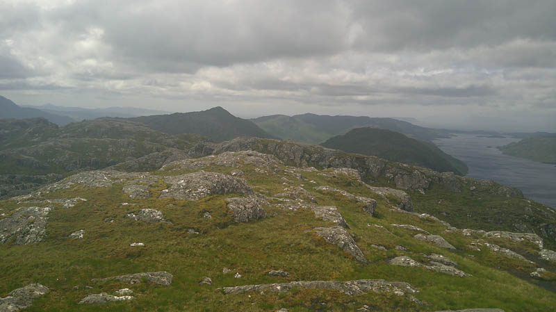 Meith Bheinn, Druim a' Chuirn and Loch Morar