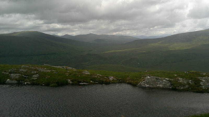 View back to Corrour