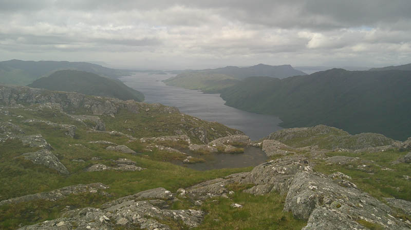 Druim a' Chuirn and Loch Morar